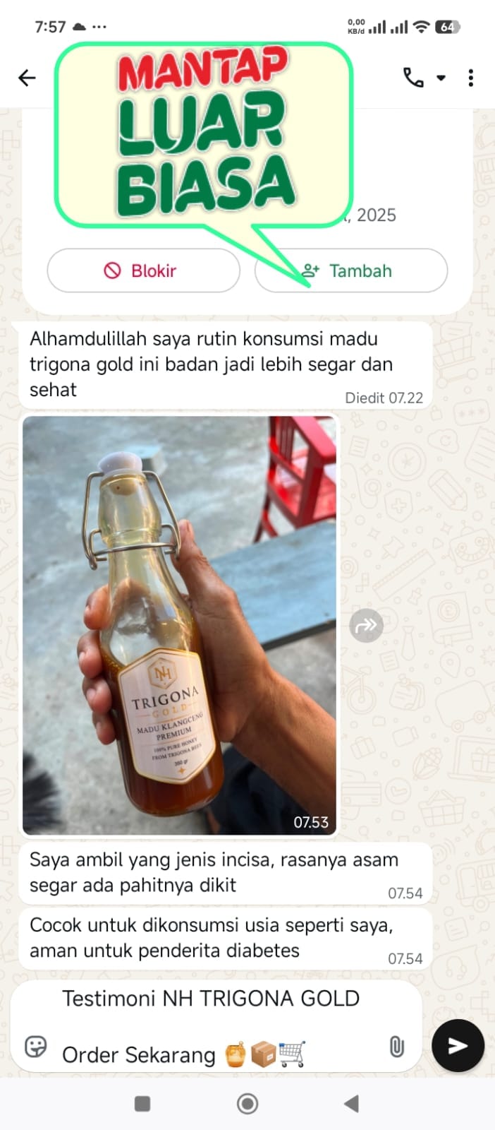 Foto Testimoni